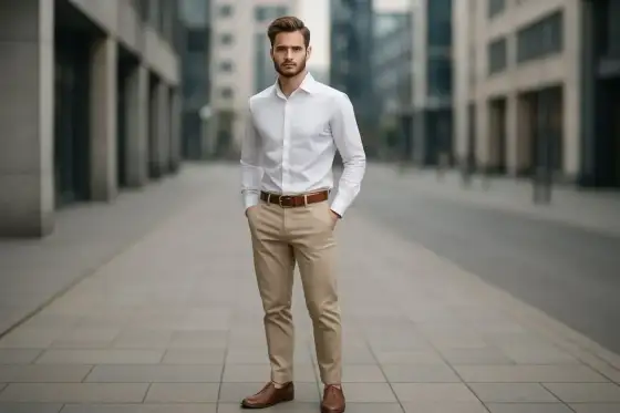 Jaka koszula do beżowych spodni? Przewodnik po stylizacjach